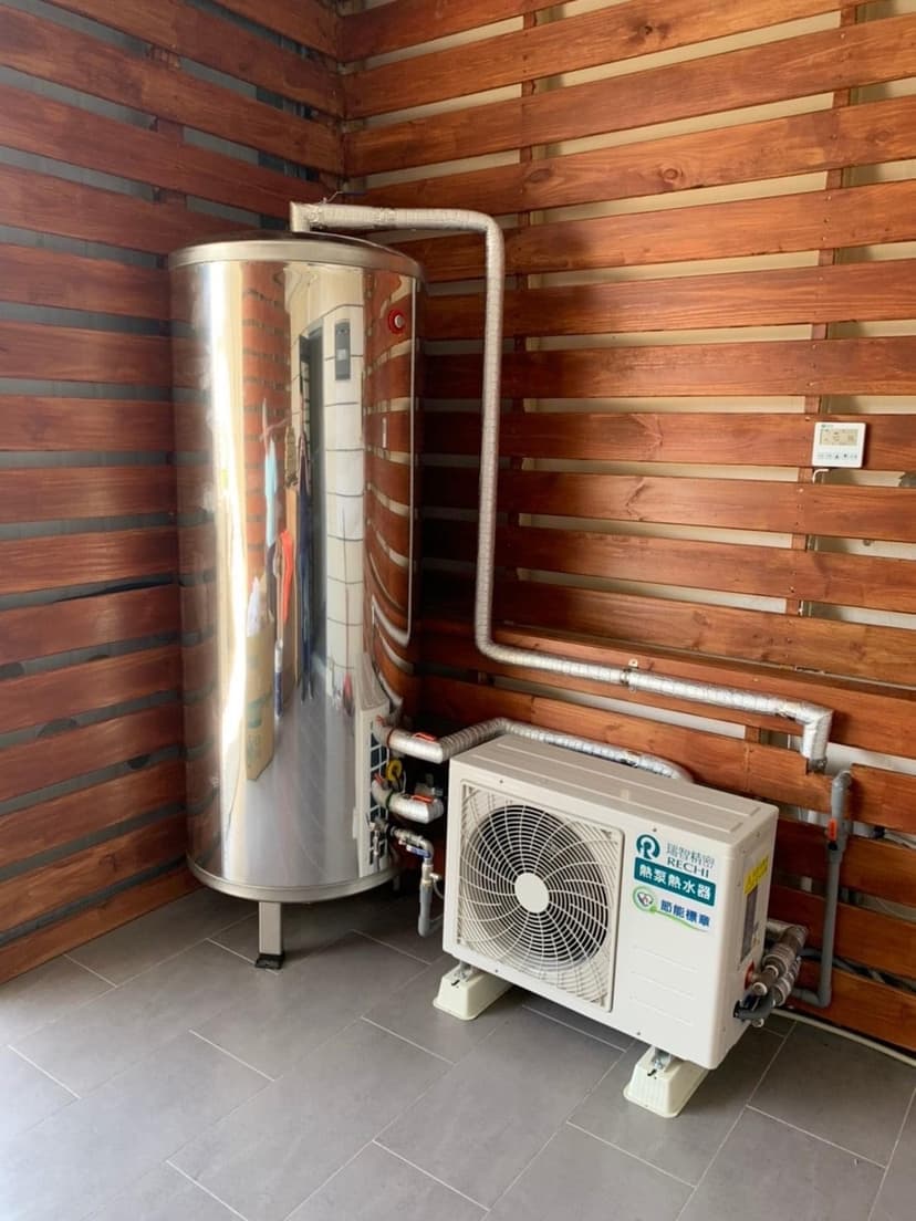 全勝熱泵家用熱泵熱水器安裝實績 — 專業師傅到府施工