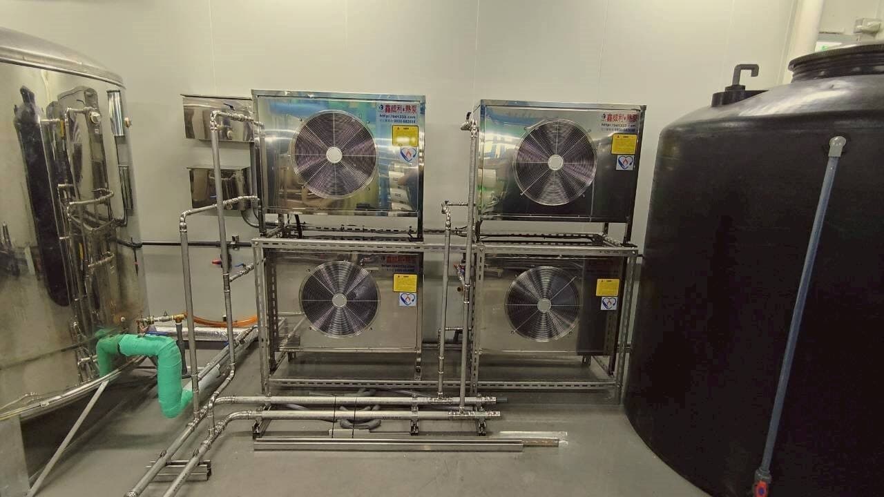 全勝熱泵智弘科技RB-8KCG熱泵熱水器安裝實例 — 專業施工實績